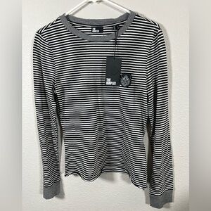 NWT The Kooples Monochrome Striped Top Size 3 or Large